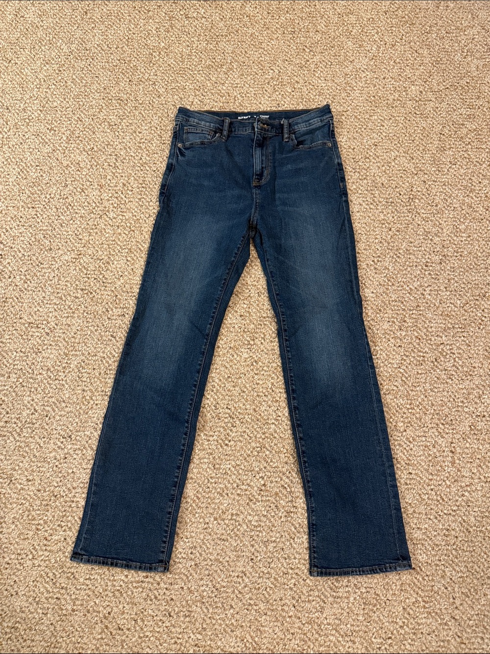 Old Navy Men's Indigo Straight Jeans